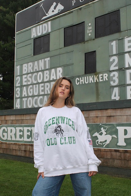 GPC X FIRSTPORT UNISEX VINTAGE CREW NECK SWEATSHIRT