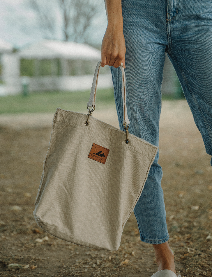 TOTE Raw Edge Tote Bag