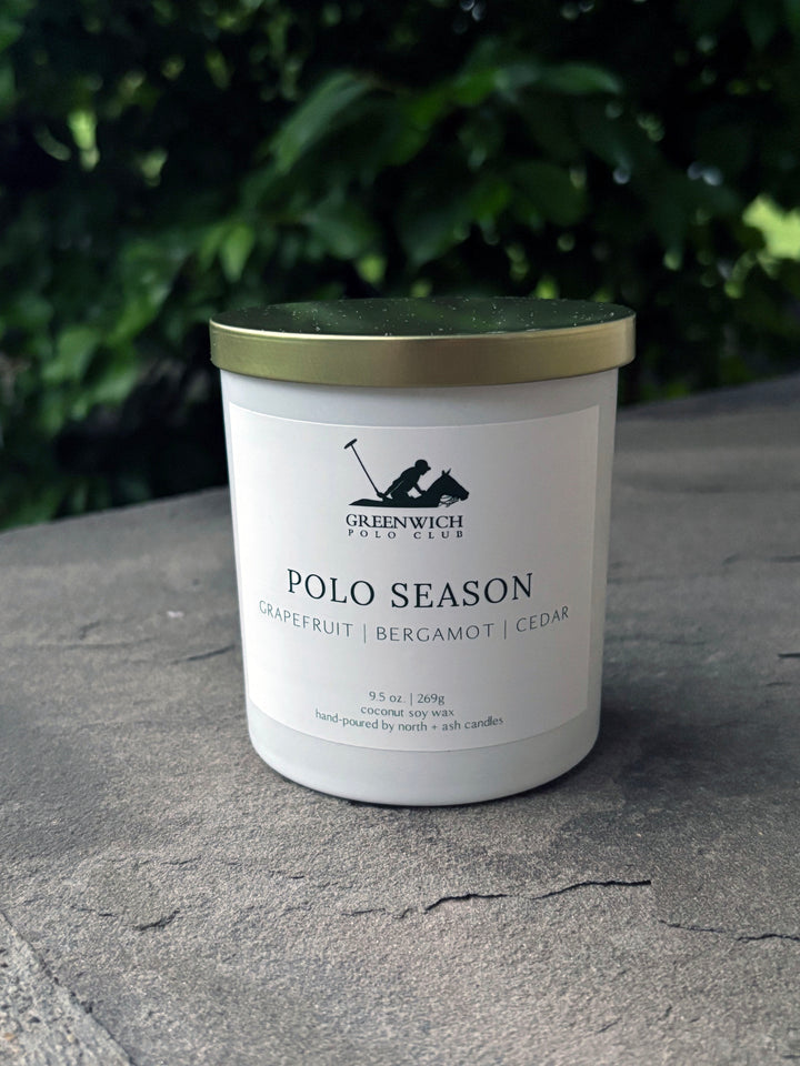 CANDLE Greenwich Polo Club X north+ash Candle