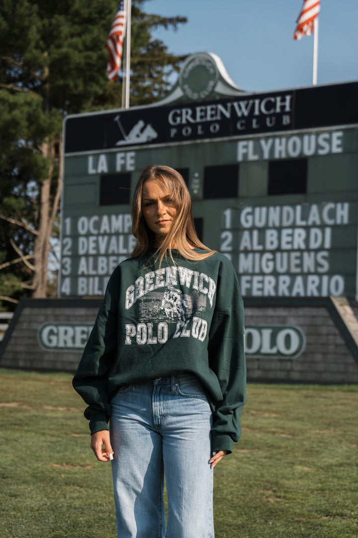 GPC X FIRSTPORT UNISEX VINTAGE CREW NECK SWEATSHIRT