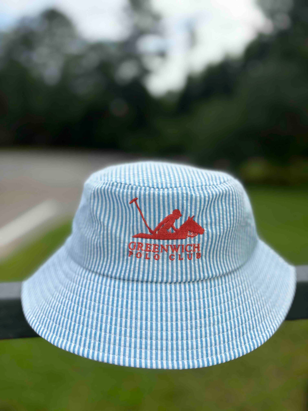HAT Seersucker Bucket Hat