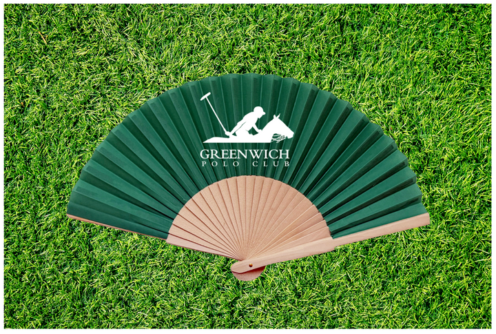 FAN GPC Fabric Bamboo Hand Fan