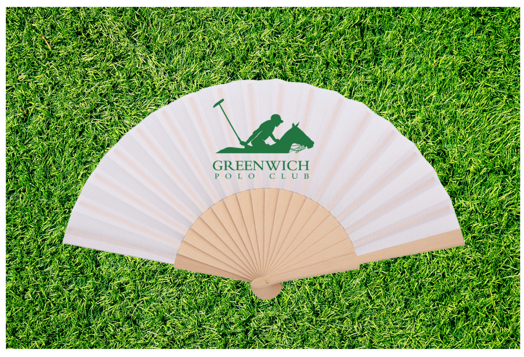 FAN GPC Fabric Bamboo Hand Fan