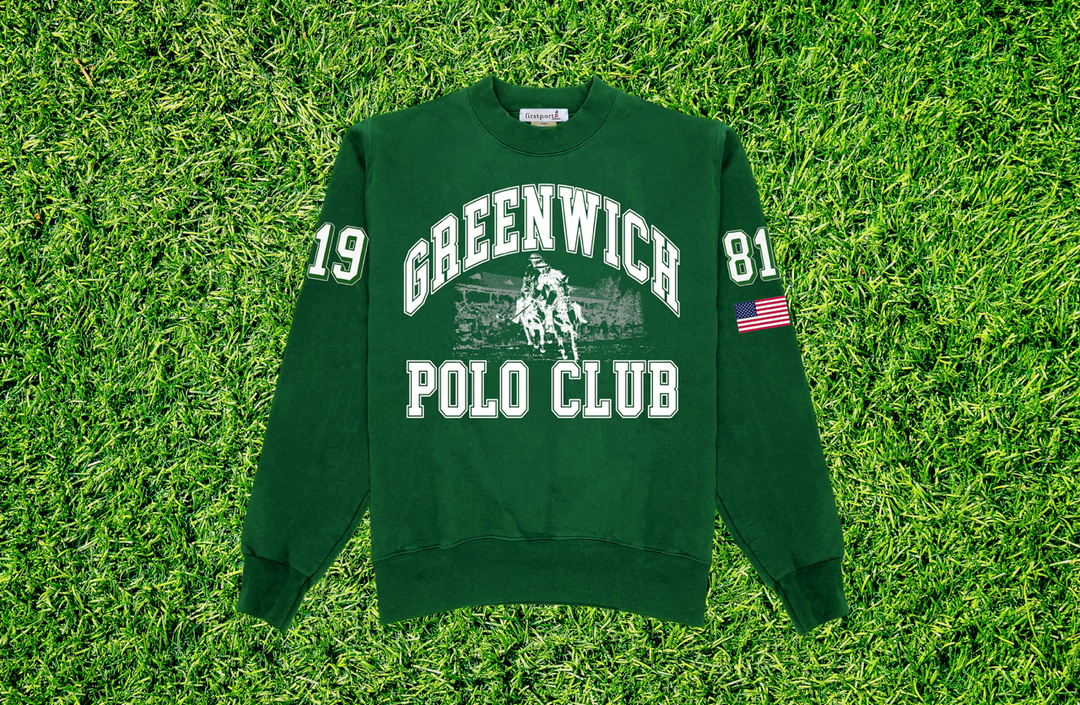GPC X FIRSTPORT UNISEX VINTAGE CREW NECK SWEATSHIRT