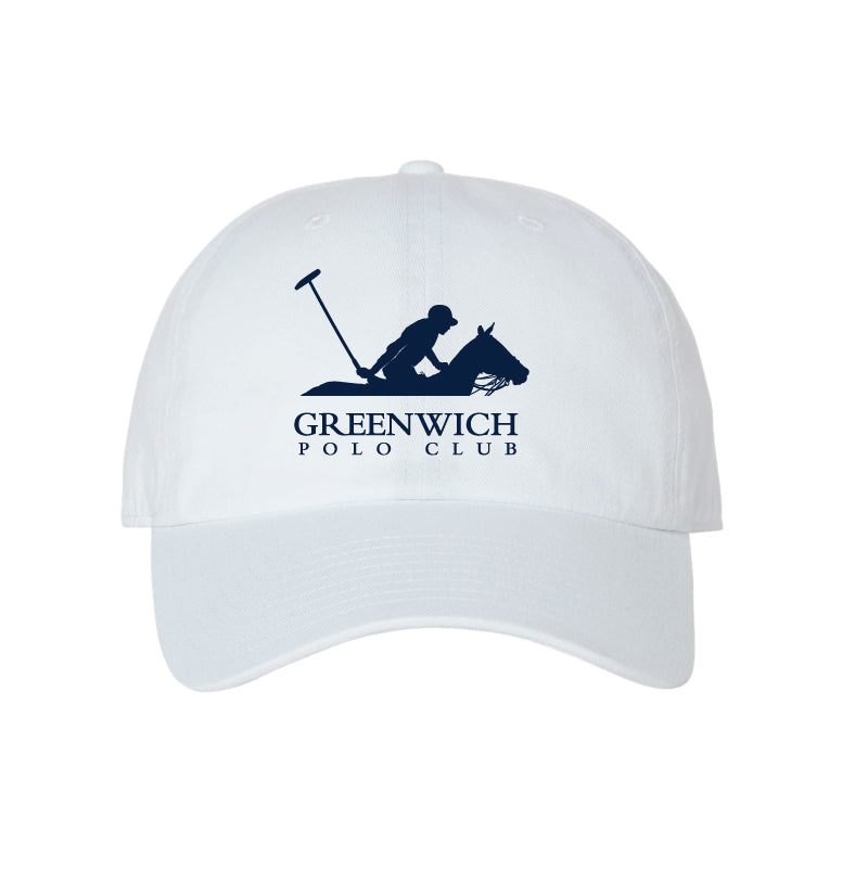 White polo 2024 dad hat